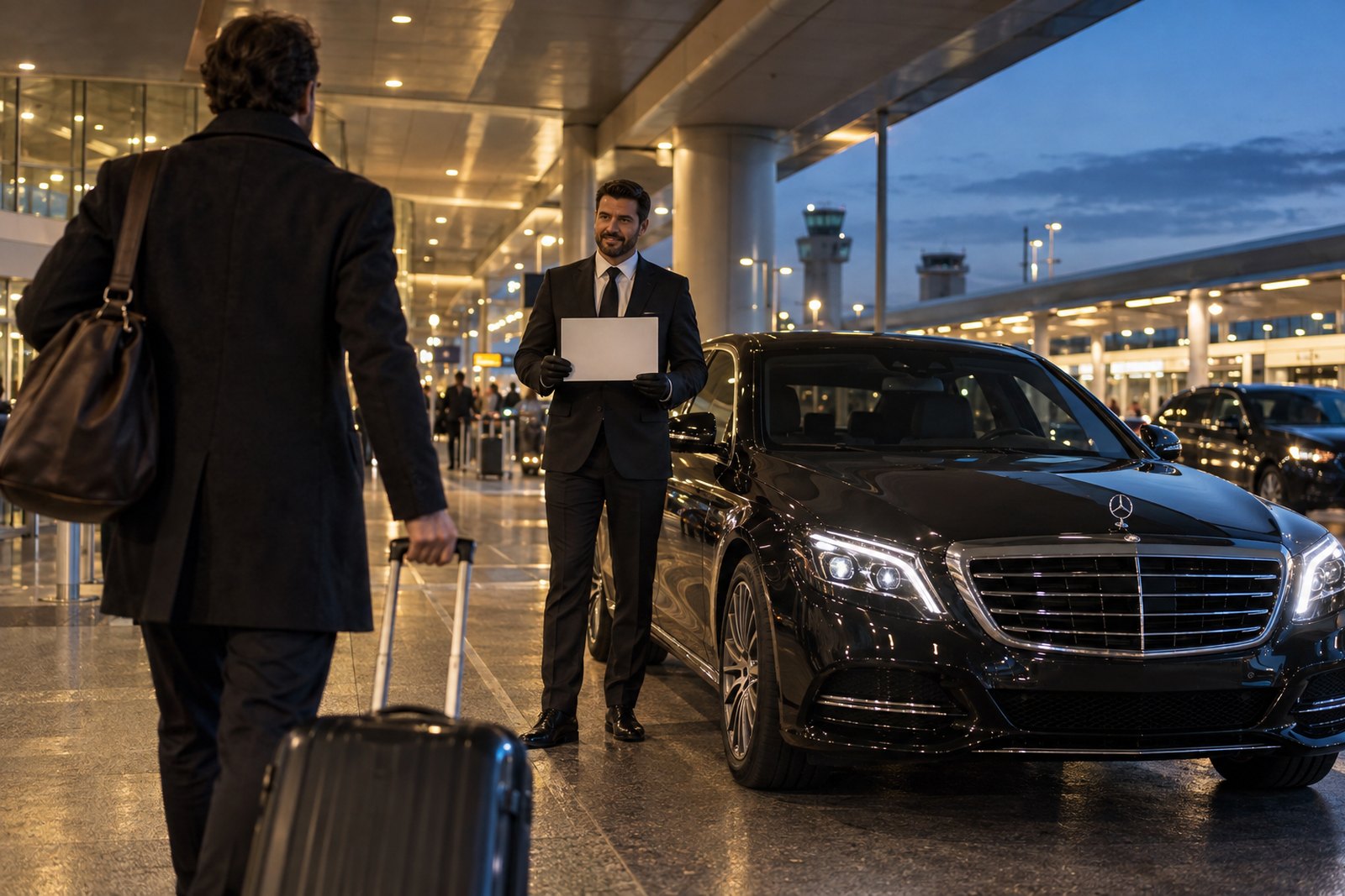 A viagem e a chegada ao terminal de Malpensa A viagem e a chegada ao terminal de Malpensa