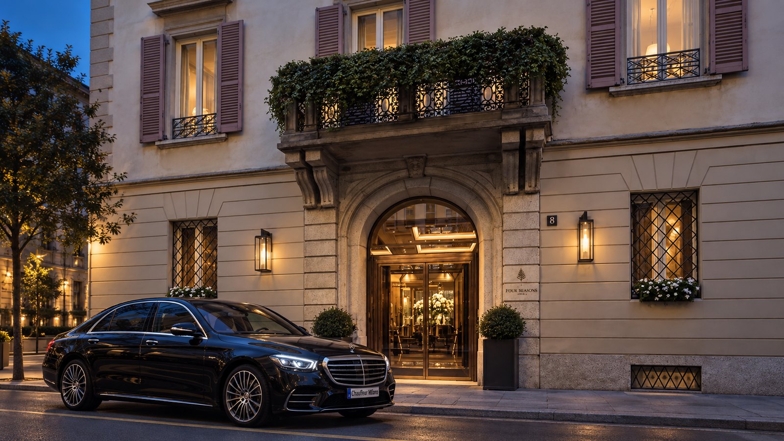 Transfer privado de Linate para Four Seasons Hotel Milano