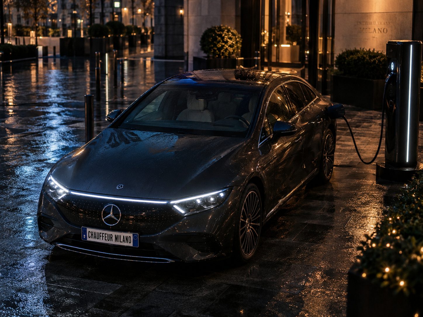 Eléctrico — Mercedes-Benz EQS o similar