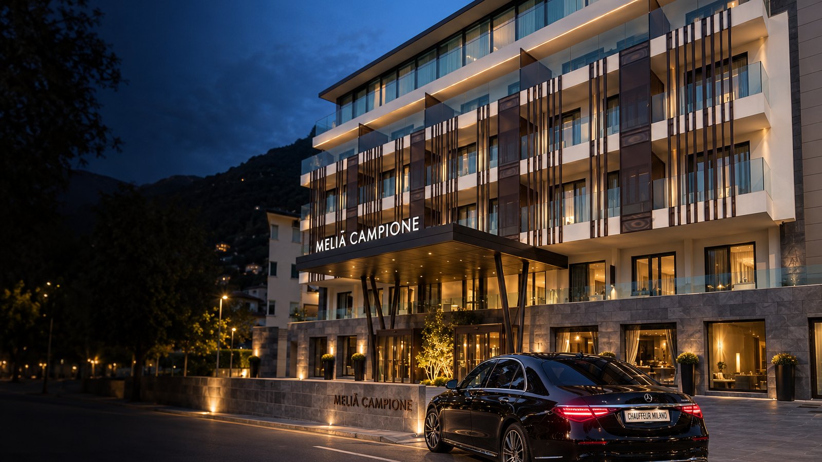 Prywatny transfer z lotniska Linate do hotelu Grand Hotel Campione