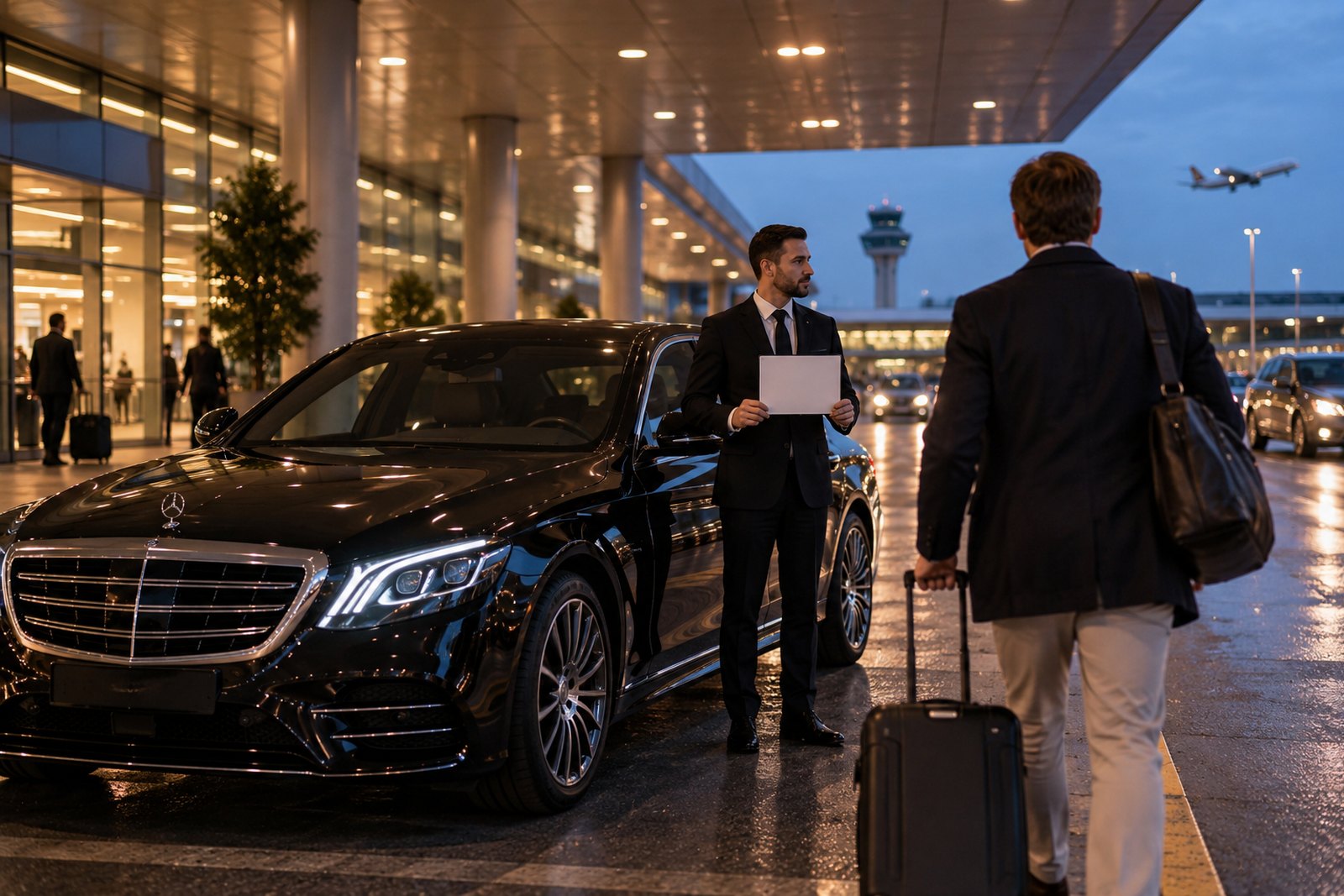 Il viaggio e l'arrivo al terminal di Linate Il viaggio e l'arrivo al terminal di Linate