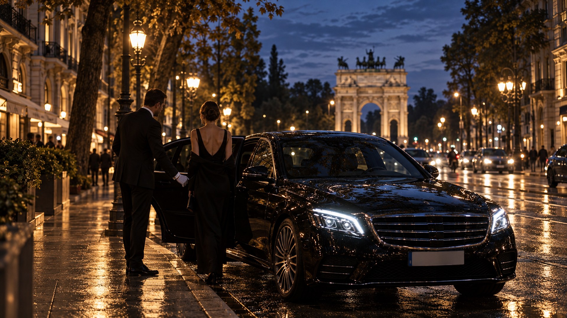 Sempione and Parco Sempione private transfers to Milan's park district