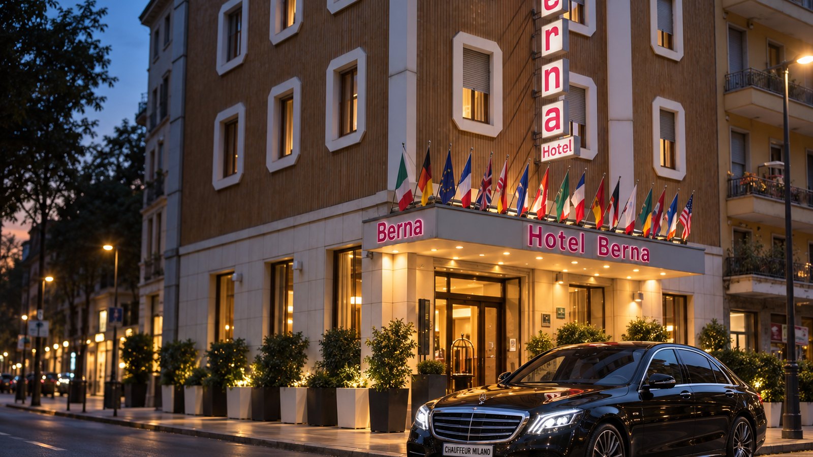 نقل خاص من Malpensa إلى Hotel Berna