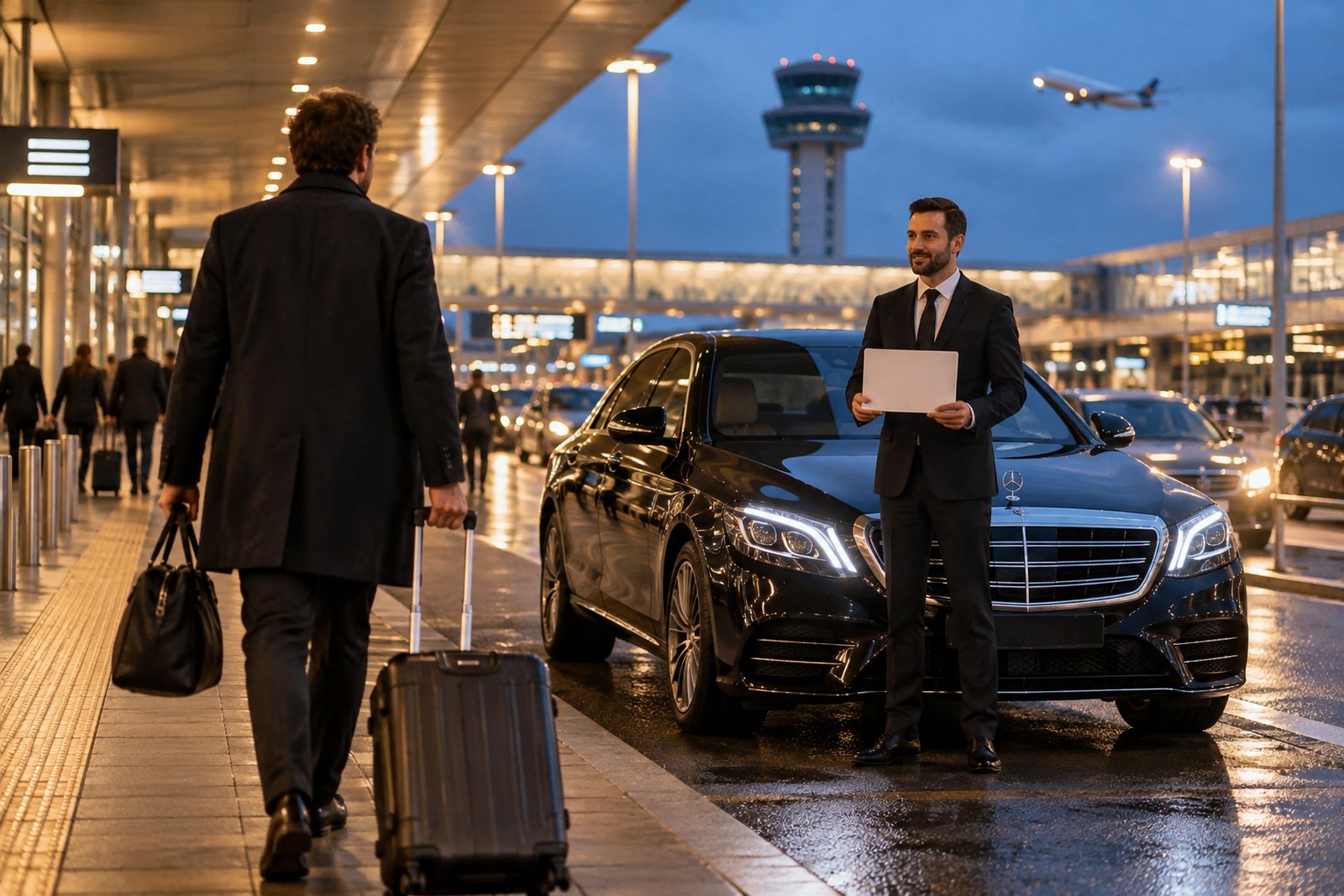 Le trajet et l'arrivée au terminal de Malpensa Le trajet et l'arrivée au terminal de Malpensa