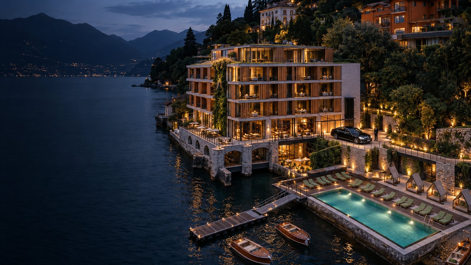 Transfert privé de Linate à Il Sereno Lago di Como