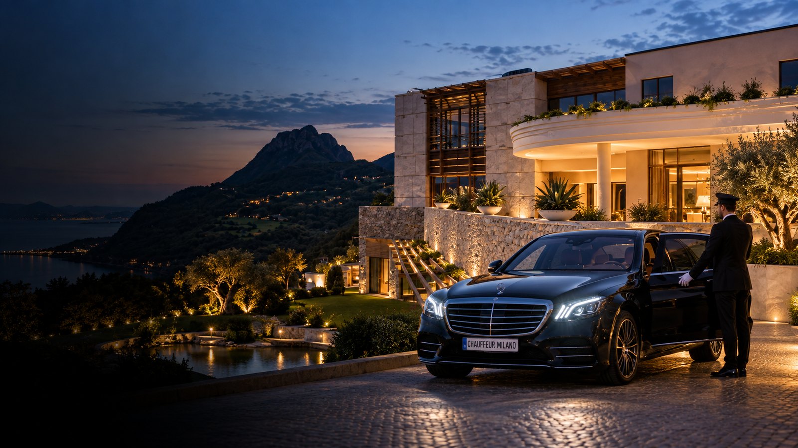 Private transfer from Lefay Resort & SPA Lago di Garda to Linate