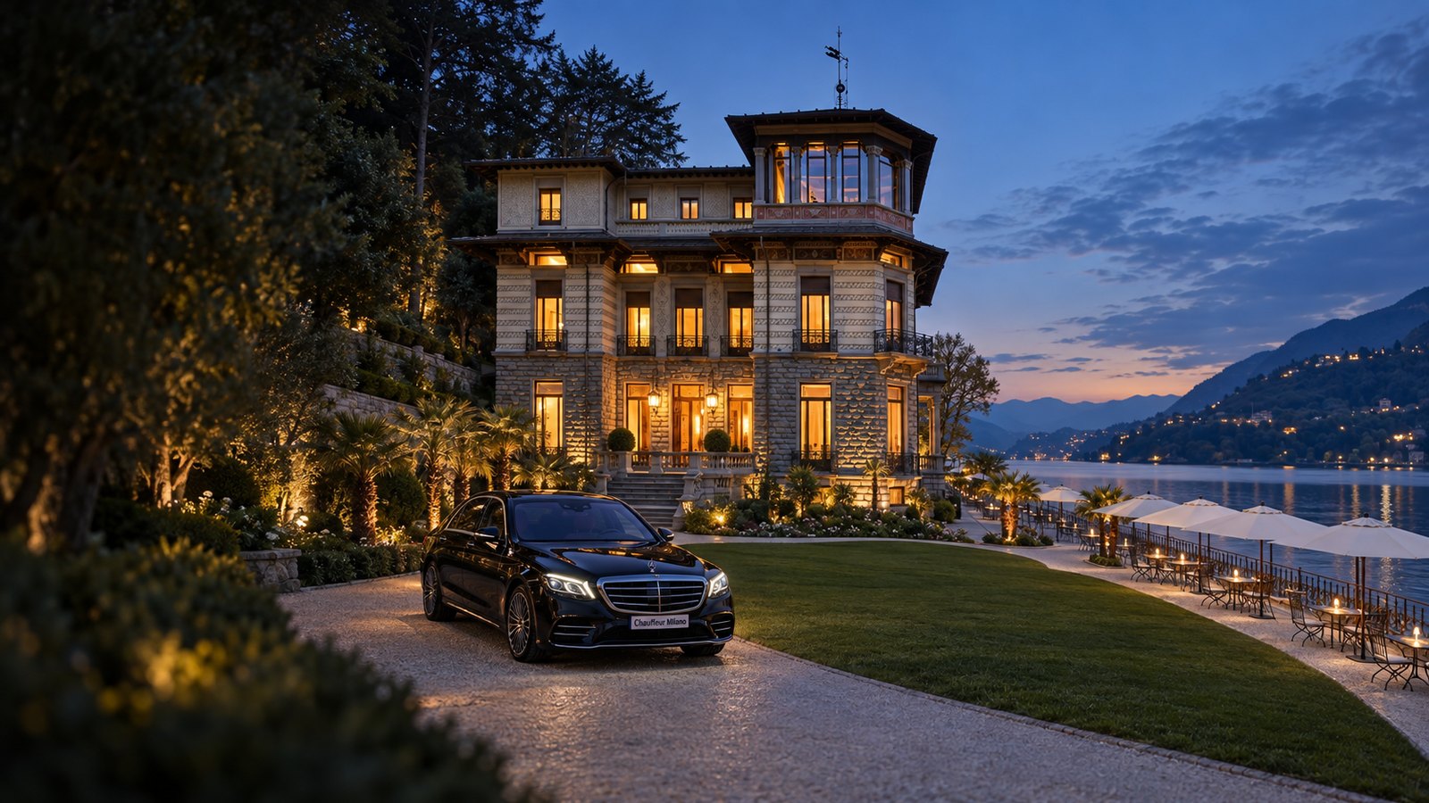 Transfer privato da Bergamo Orio al Serio a Mandarin Oriental, Lago di Como