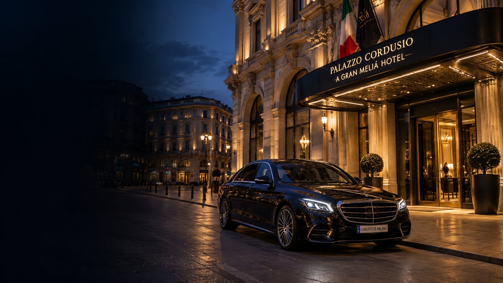 Privétransfer van Bergamo Orio al Serio naar Palazzo Cordusio, a Gran Meliá Hotel