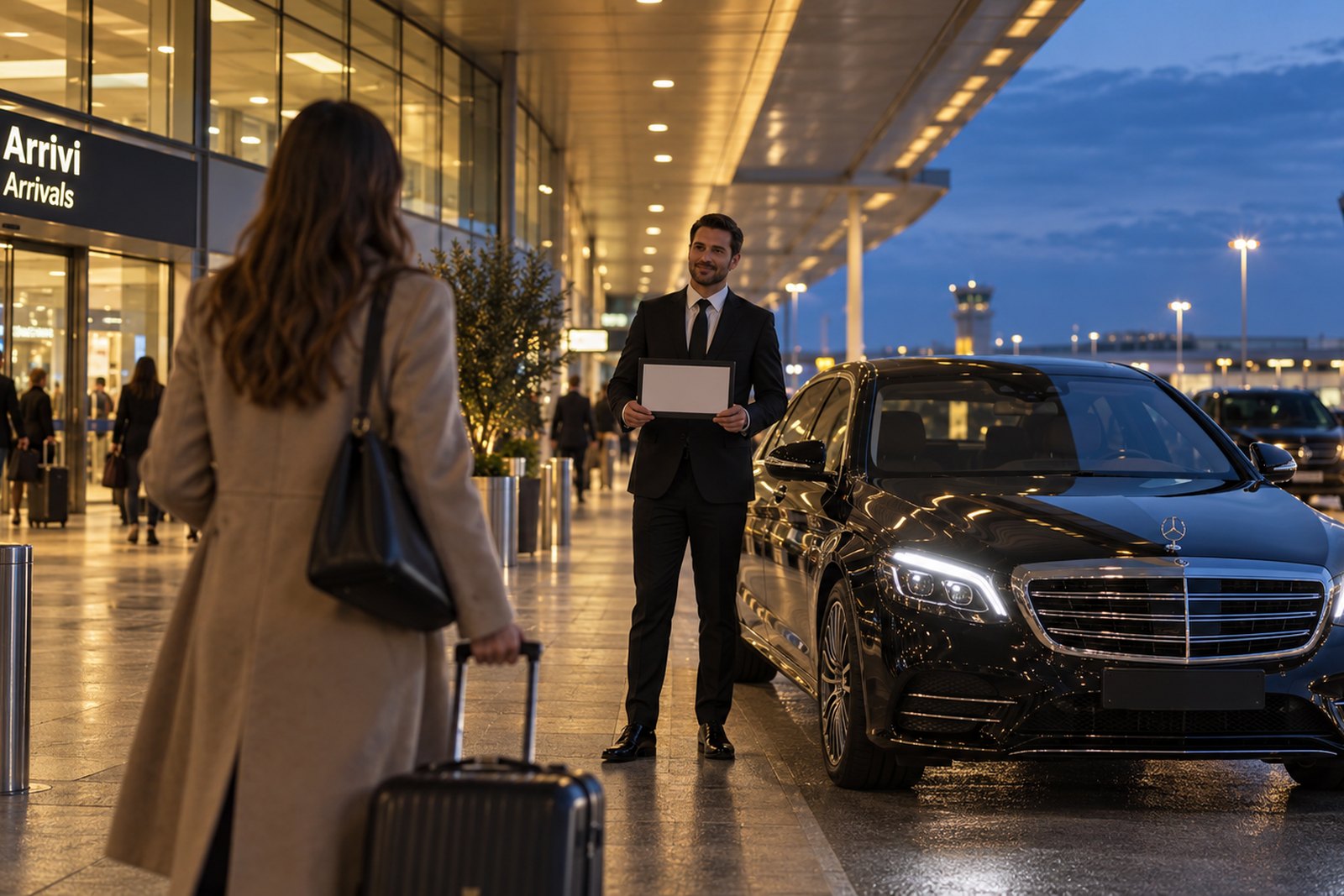 Il viaggio fino al portone dell'hotel Il viaggio fino al portone dell'hotel