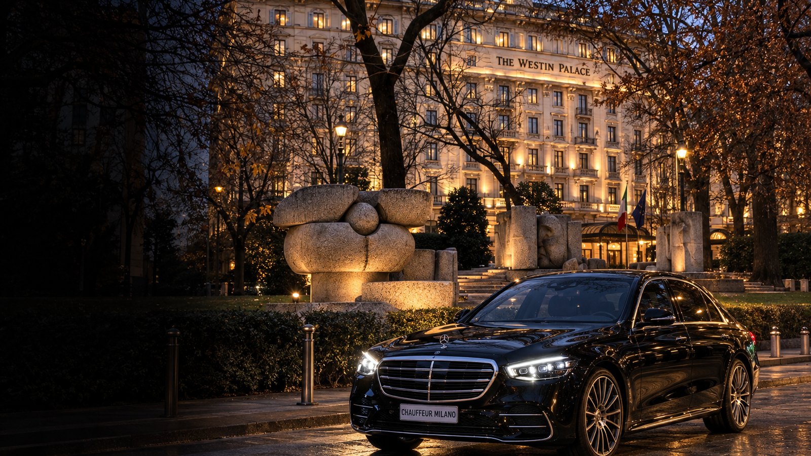 Transfert privé de The Westin Palace, Milan à Bergamo Orio al Serio