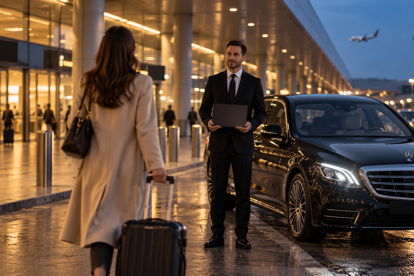 El trayecto y la llegada a la terminal de Malpensa