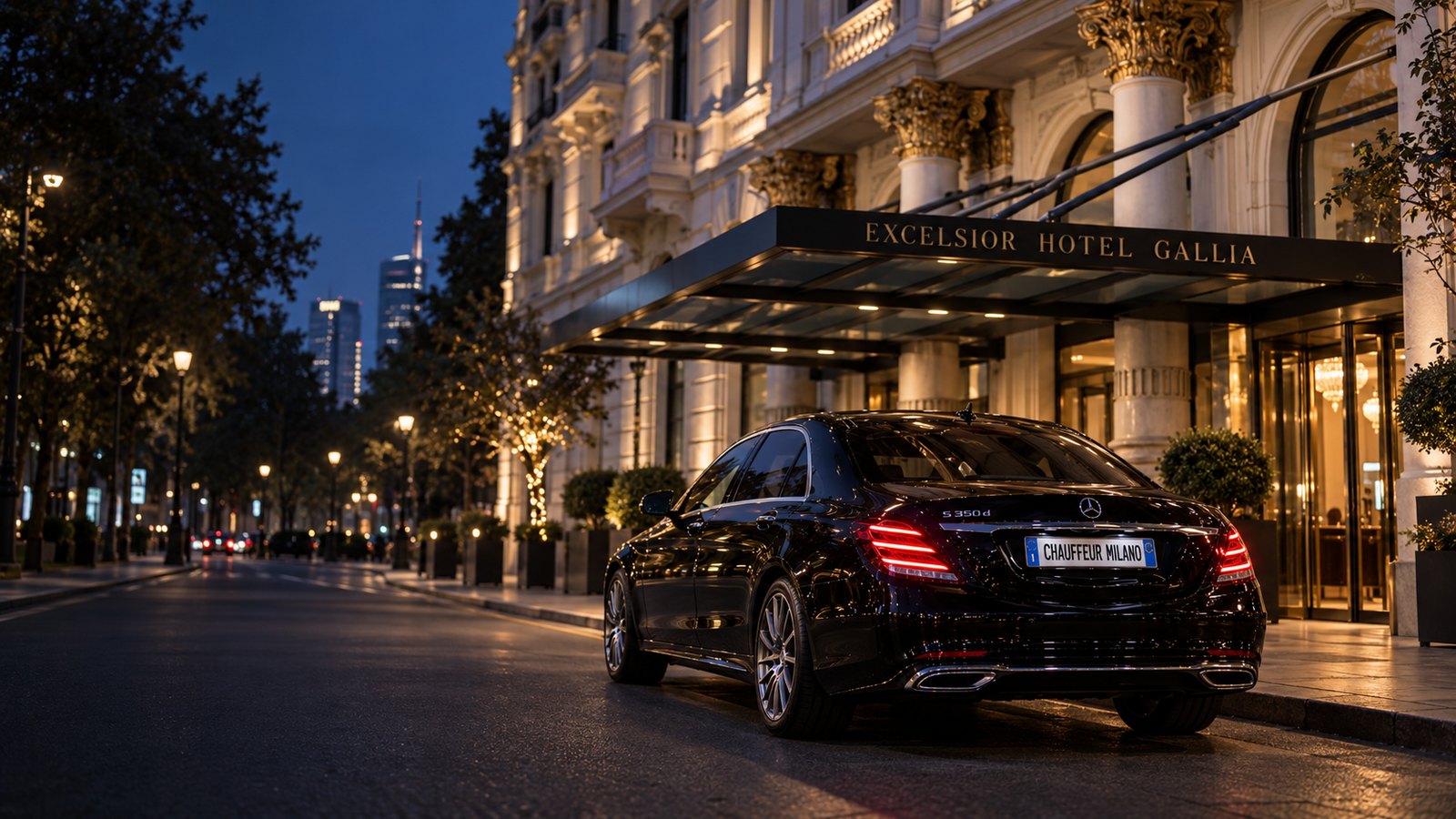 Transfer privato da Excelsior Hotel Gallia, a Luxury Collection Hotel, Milan a Linate