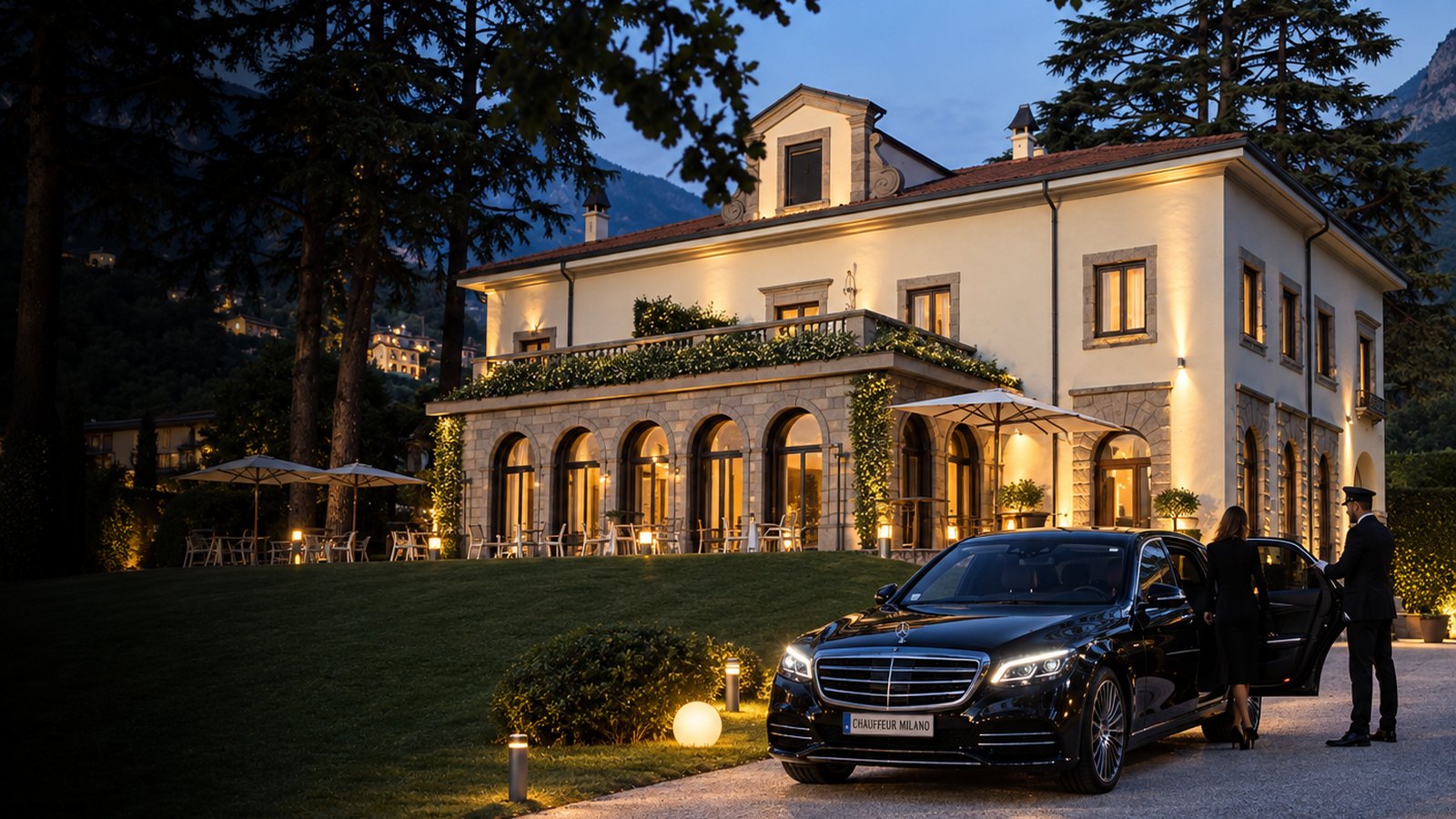 Privétransfer van Linate naar Villa Lario Resort